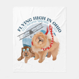 FLEECE BLANKET MED 2025 CCCI NATL SPECIALTY LOGOTY