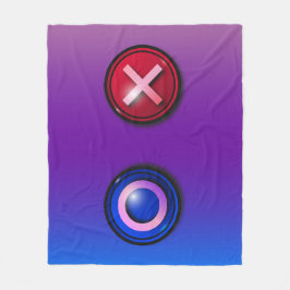 Fleece Blanket med röstknappar för spel