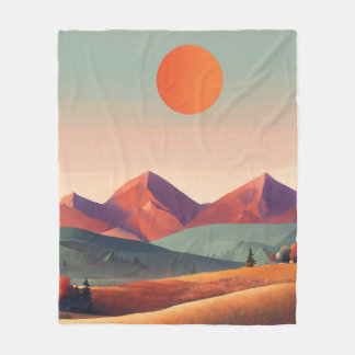 Fleece Blanket, medel 50 x 60 tum