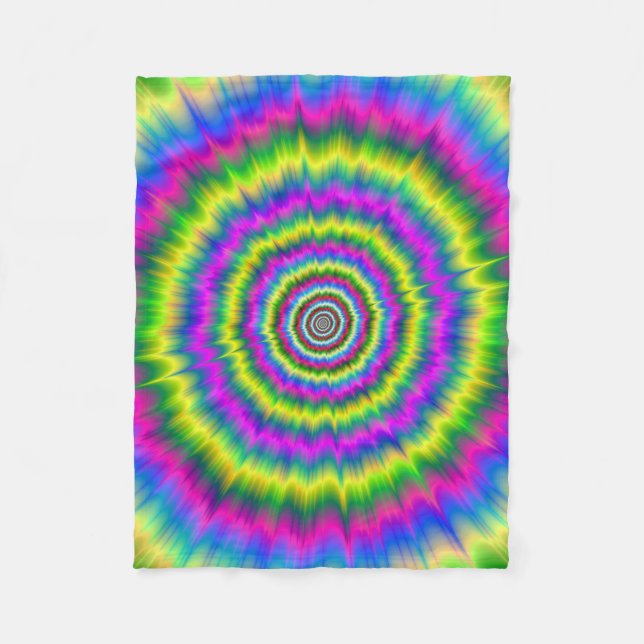 Fleece Blanket Neon Explosion (Framsidan)