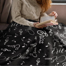 Fleece Blanket of Namn och Speckled Musik noter