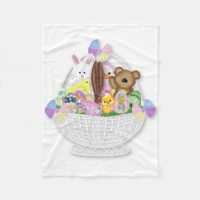 Fleece Blanket/Påsk Basket (Framsidan)