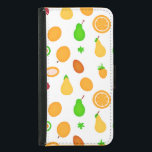 Fleece Blanket Plånboksfodral För Samsung Galaxy S5<br><div class="desc">En roligt och lekfull mönster-design med exotiska frukter som passionsfrukt och mer i orange färg (denna design skapades med AI Dalle-E2-plattformen). Köp nu!</div>