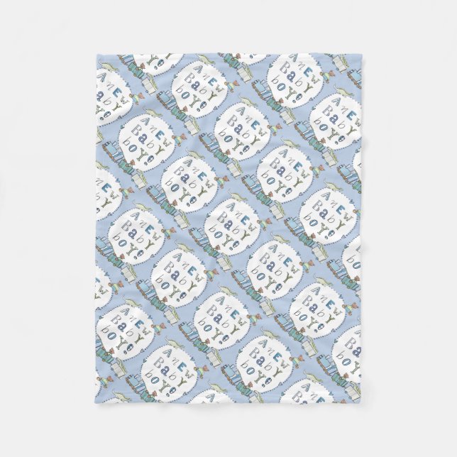 Fleece Blanket/Pojke (Framsidan)