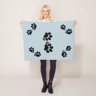 Fleece Blanket - Polydactyl Tass avtryck