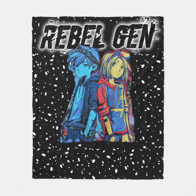 Fleece Blanket Rebellion78 Rebel Gen  (Framsidan)