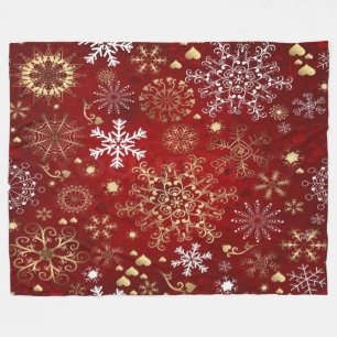 Fleece Blanket/Snöflingor