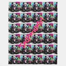 Fleece Blanket, stor 60 x 80 tum