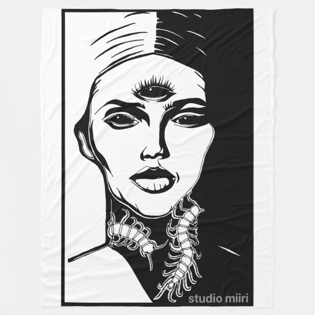 FLEECE BLANKET studio miiri (Framsidan)