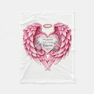Fleece Blanket Throw Memorial A Biet i mitt hjärta