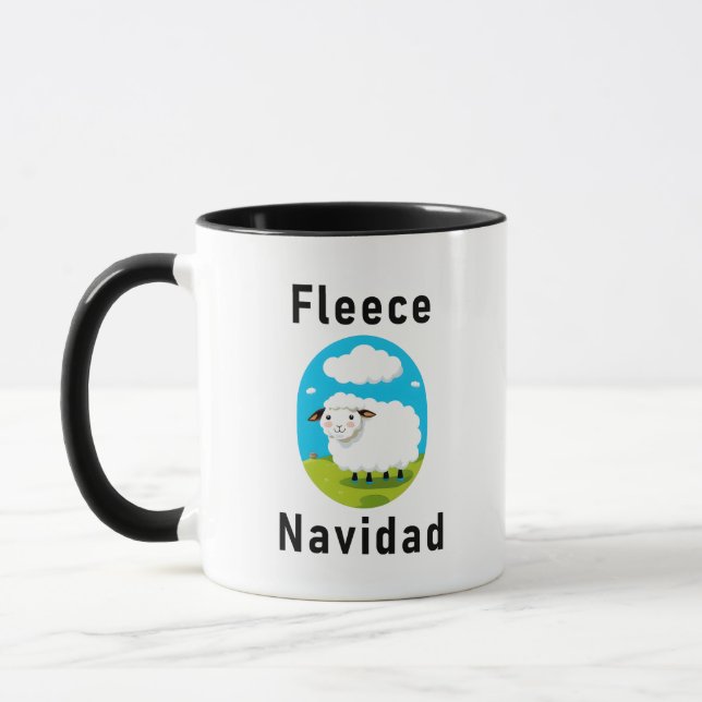 "Fleece Navidad" jul Mugg (Vänster)