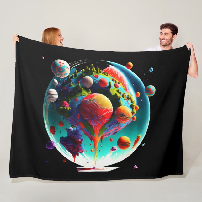 Fleecedecke Fleecefilt (På plats)