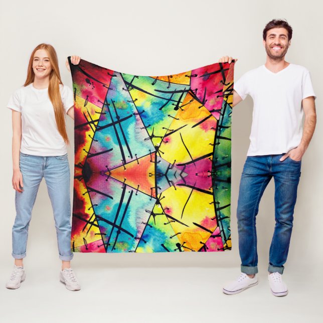 Fleecefilt, 127x152 cm fleecefilt (På plats)