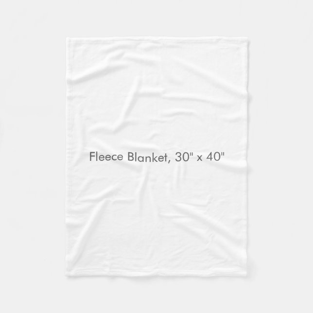Fleecefilt, 76 cm x 102 cm fleecefilt (Framsidan)