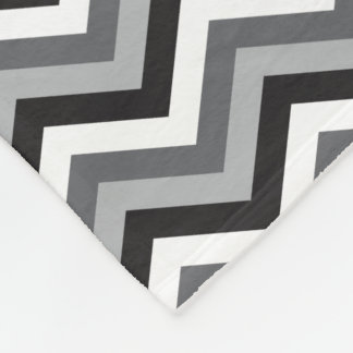 Fleecefilt med anpassad färg Chevron