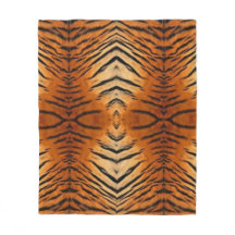 Fleecefilt Tiger stil
