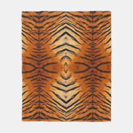 Fleecefilt Tiger stil