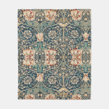 FLEECEFILT: WILLIAM MORRIS : HONEYSUCKLE