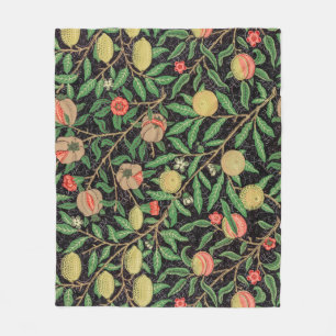 FLEECEFILT: WILLIAM MORRIS : POMEGRANAT FLEECEFILT