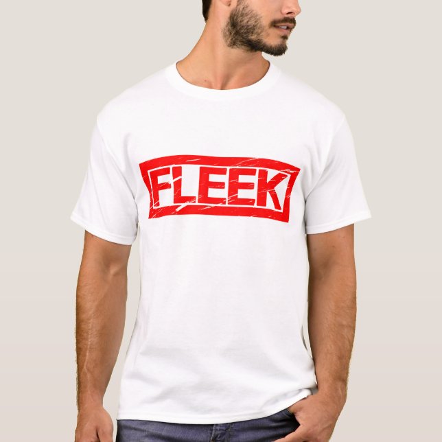 Fleek Frimärke T Shirt (Framsida)