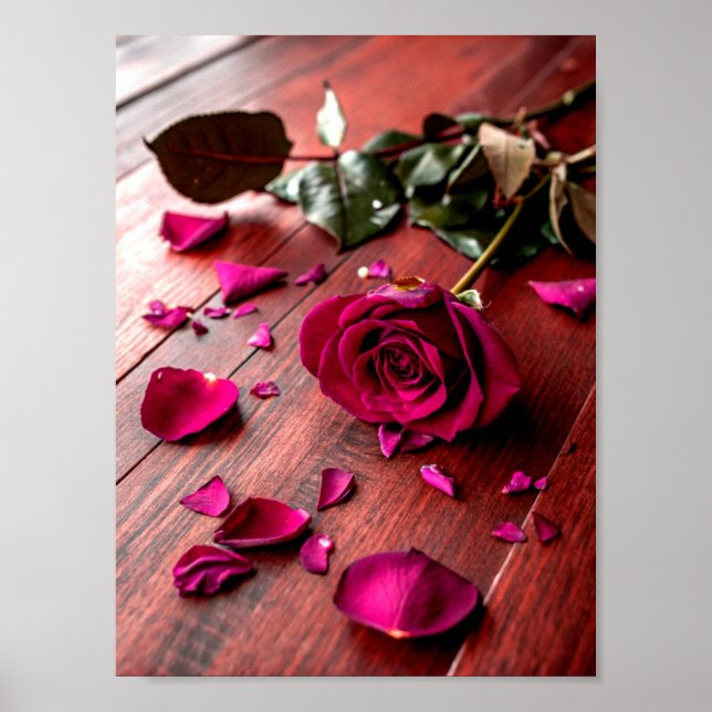 "Fleeting Beauty" Poster (Framsidan)