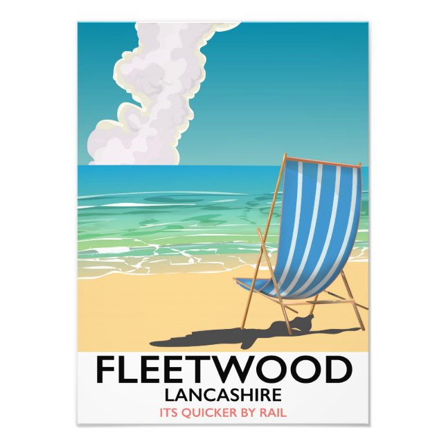 Fleetwood, Lancashire Resemål för affisch Fototryck (Framsidan)