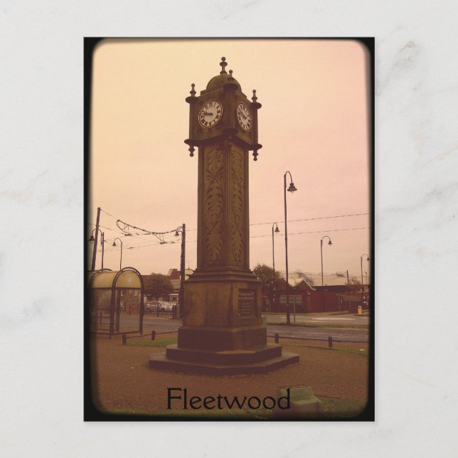 Fleetwood, Lancashire Vykort (Framsida)