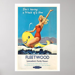 Fleetwood Lancashires Familj Resort England Poster
