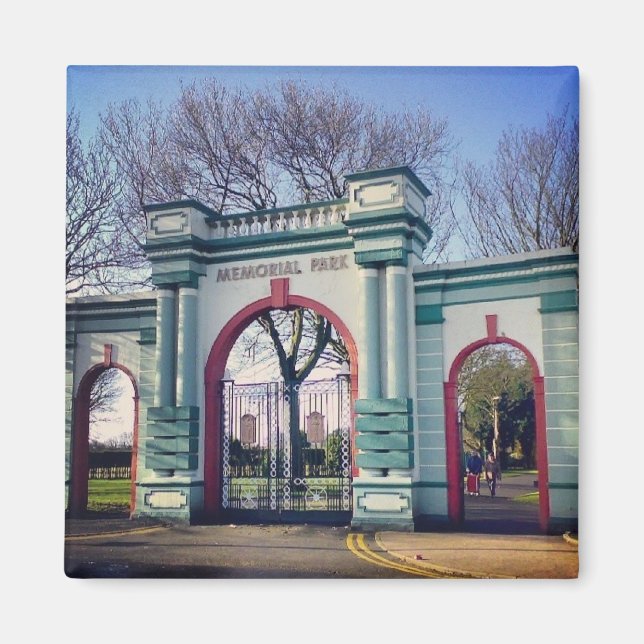 Fleetwood Memorial Park Magnet (Framsidan)