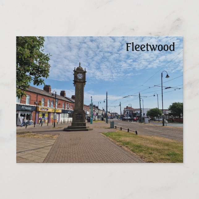 Fleetwood Memorial Park Vykort (Framsida)