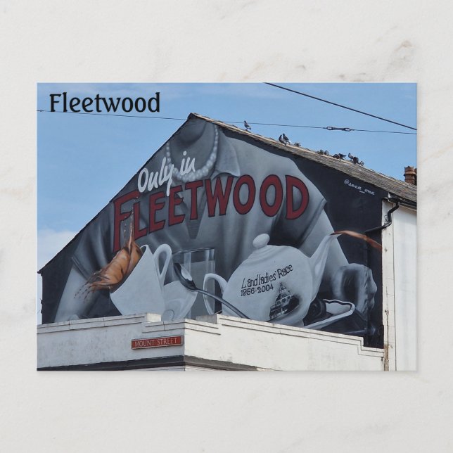 Fleetwood Vykort (Framsida)