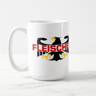 Fleischer efternamn kaffemugg