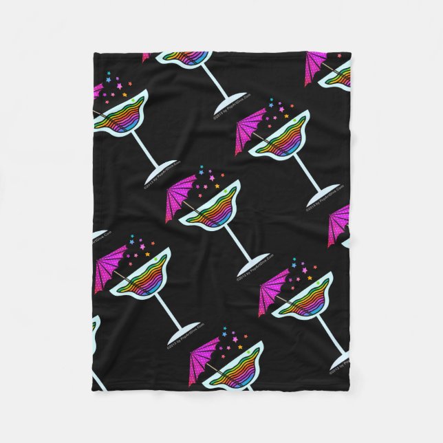 FLEKLAND BLANKETS - MARGARITA DESIGN FLEECEFILT (Framsidan)