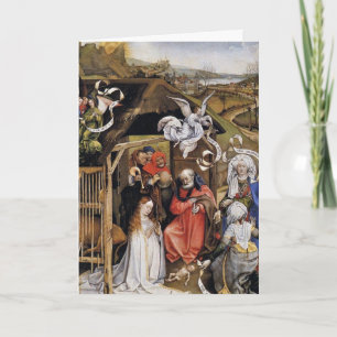 Flemish renaissancejulkrubba helgkort