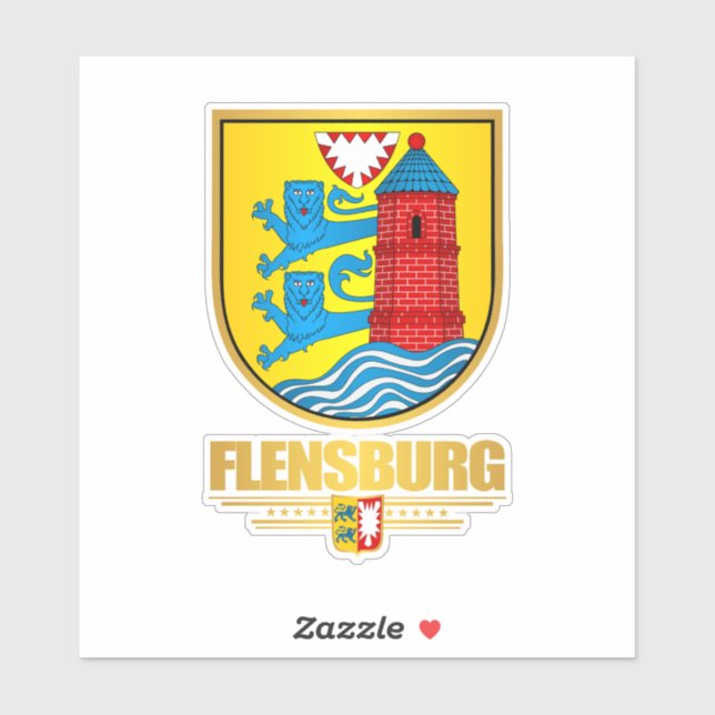 Flensburg Klistermärken (Ark)