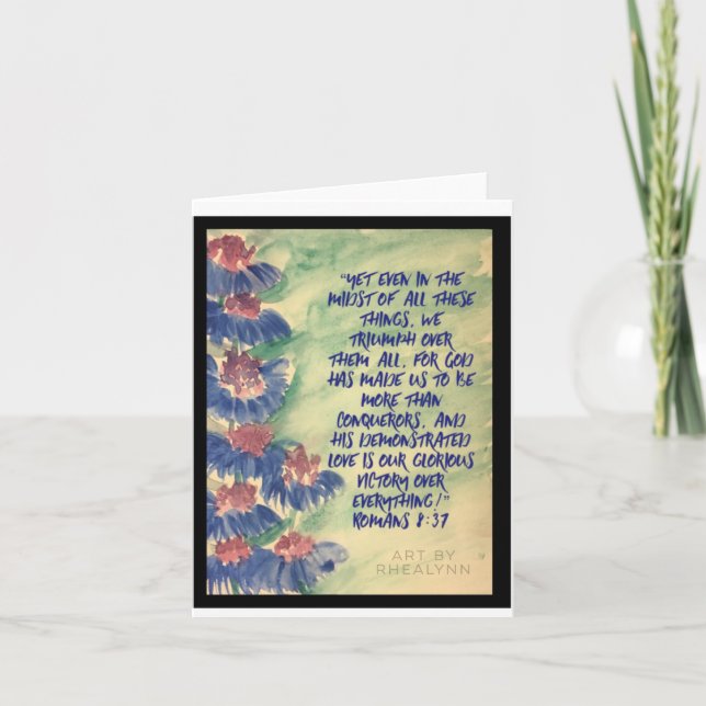 Fler än ett följereddelandekort tack kort (Framsida)