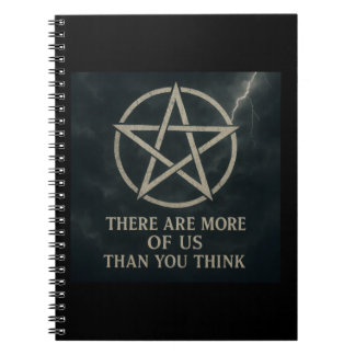 Fler av oss Wicca Spiral bärbara dator Anteckningsbok