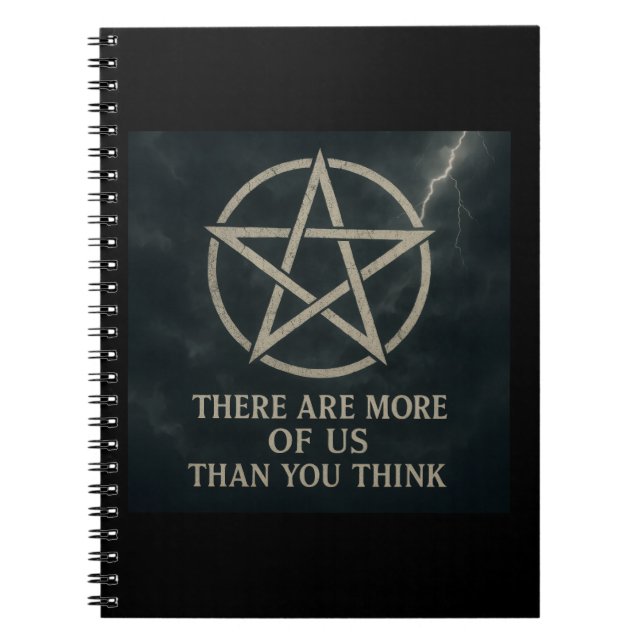 Fler av oss Wicca Spiral bärbara dator Anteckningsbok (Framsidan)