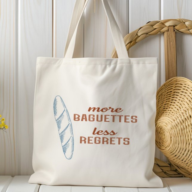 Fler Baguettes Mindre beklagande, Fransk Bread Tygkasse (Skapare uppladdad)