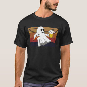 Fler boon, Ghost Beer Halloween dricker Manar T Shirt