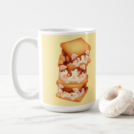 Fler chokladkatter kaffemugg
