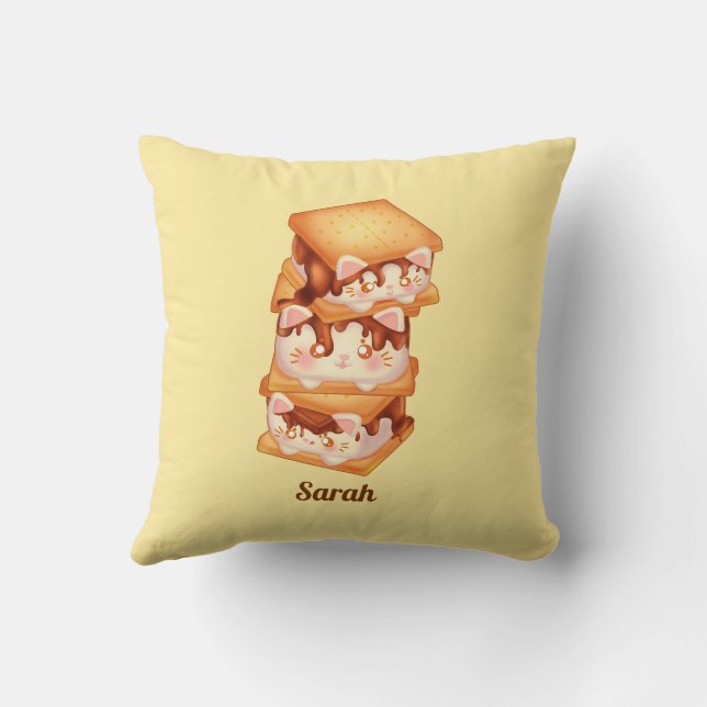 Fler chokladkatter kudde (Baksida)