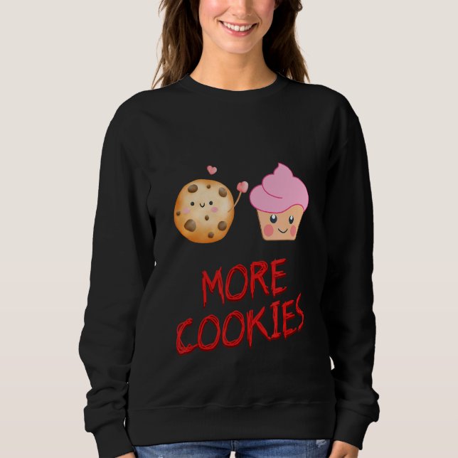 Fler Cookies Cookie Baker Sarcastic Humor T Shirt (Framsida)