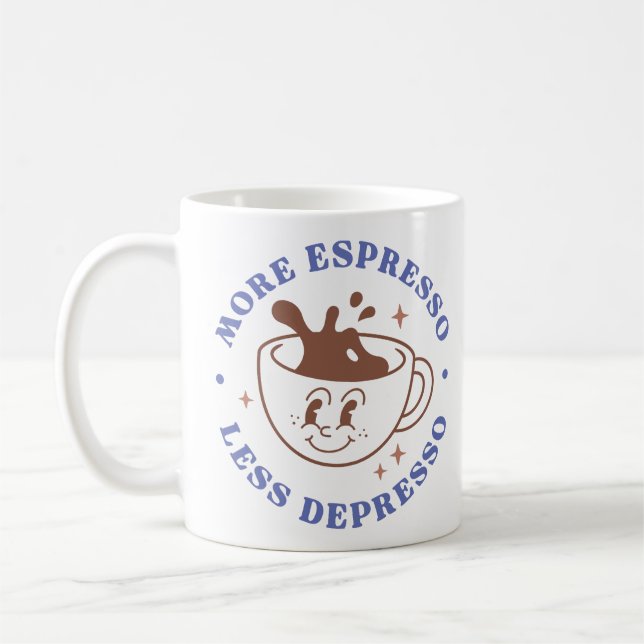 Fler esresso mindre depåer kaffemugg (Vänster)