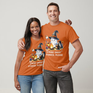 Fler Ghost-artiklar, Camping Halloween T Shirt