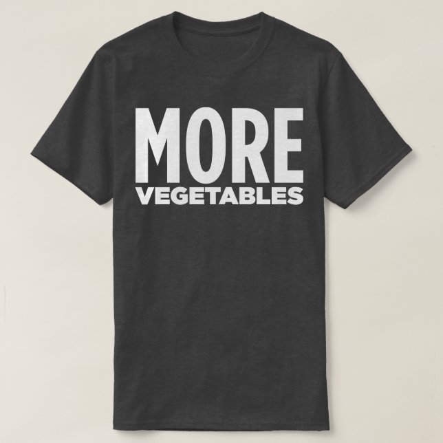 FLER GRÖNSAKER T SHIRT (Design framsida)