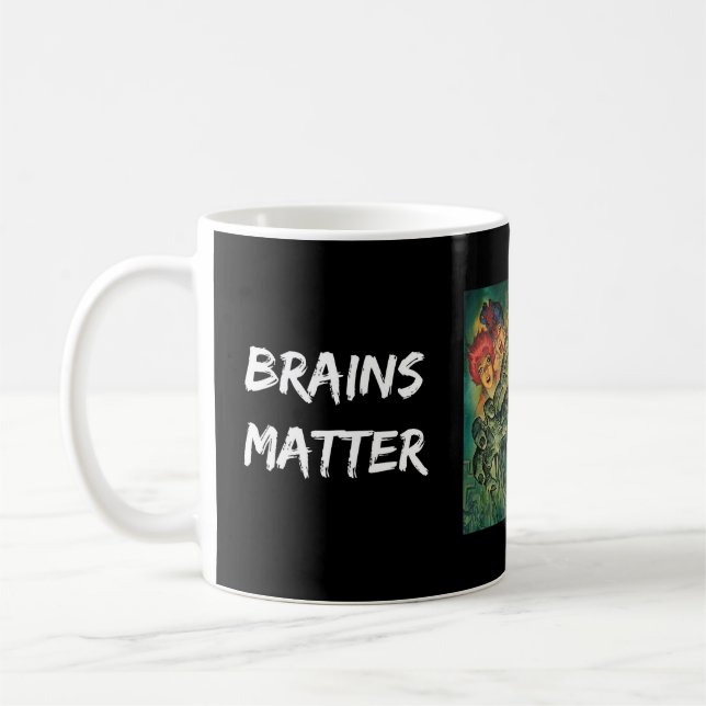 Fler hjärnor kaffemugg (Vänster)