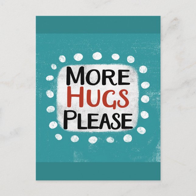 Fler Hugs, vykort (Framsida)