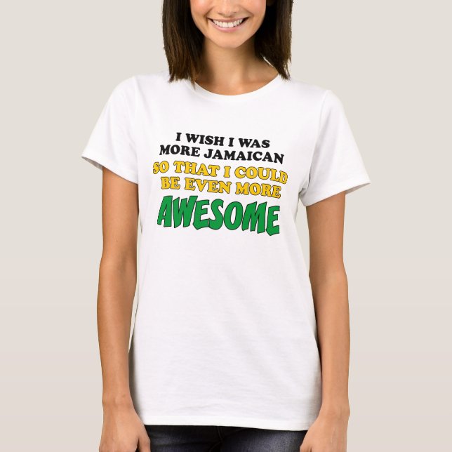 Fler Jamaican ännu mer Fantastisk T-shirt (Framsida)