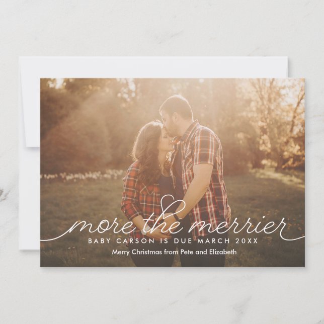 Fler julkort för Merrier Gravid (Framsida)